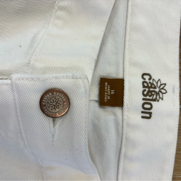 Caslon by Nordstrom Ivory Bootcut Jeans - Picture 3 of 7